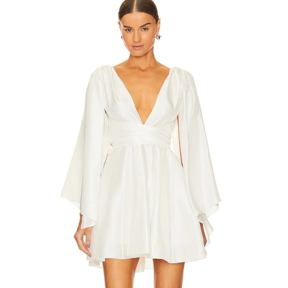 NWT Azeeza Catriona Dress in White size small